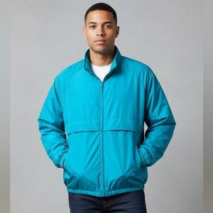Take 50% OFF- Woolrich Teal Men’s Jacket with Mesh Lining, Size-XL